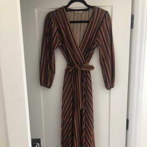 Long Striped Dress